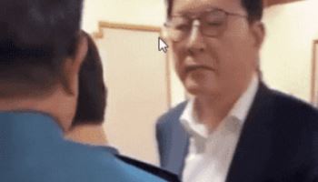 "경찰이 보좌진 목 조르려해"...신동욱 공개 영상 보니