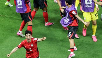 616만 원짜리 표 산 멕시코 팬 "韓, 조 1위 할 것... 이강인 너무 잘해"
