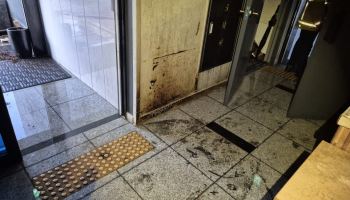 '업주 방화 추정' 전주 호텔서 화재…3명 화상·45명 대피