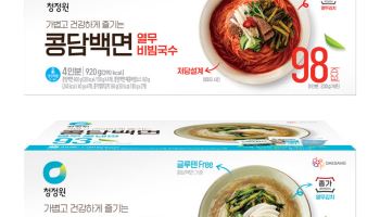 대상 청정원, 콩담백면 열무국수 2종 출시