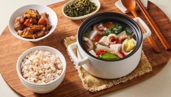 현대그린푸드, 아주대의료원서 암 예방·치료 식단 전시회
