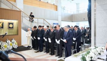 한림대, 故 윤대원 박사 2주기 추도식 엄수…의료와 교육에 헌신한 삶 기려