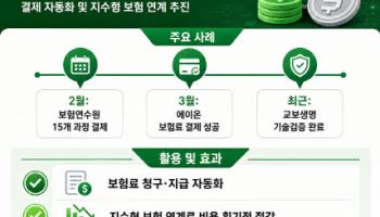 보험업계, 지수형 보험 등 '스테이블코인' 도입 추진 활발