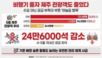 가고 싶어도 못 간다'…제주 관광객 줄어든 진짜 이유는?