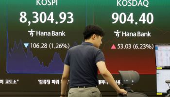반도체 쏠림 해소…코스피 2% 내리고 코스닥 6% 급등