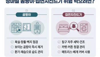 장마철 실내 알레르겐 주의보, 곰팡이·집먼지진드기 관리법은?