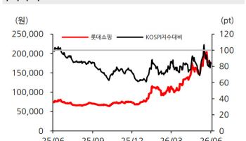 롯데쇼핑, 백화점 호조에 대형마트 모멘텀도 확대…목표가↑-한화