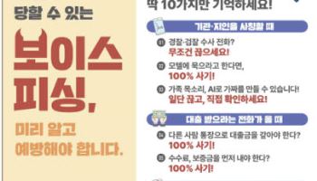금감원, 서울시와 '보이스피싱 피해예방 캠페인'