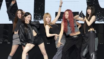 데뷔 무대부터 핸드마이크… 키비츠 "걸크루 새 흐름 만들 것"(종합)