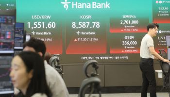 하반기 첫날부터 롤러코스터 변동성…환율·금리 급등 마감(종합)