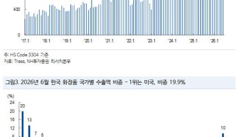 K뷰티 수출 역대 최대…“좋은 업황보다 주가가 더 빠졌다”