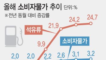 두달 연속 3%대 물가, 하반기엔 고환율 덮친다