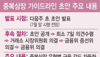 '제2의 LG엔솔' 막힌다…중복상장 가이드라인 최종안 내주초 발표[only 이데일리]