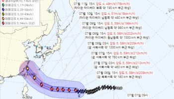 전국 비 내리고 무더위…태풍 '바비' 장마 변수 되나[내일날씨]