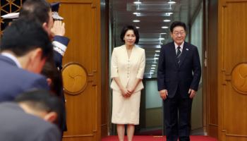 李대통령, 나토정상회의 열리는 튀르키예로 출국