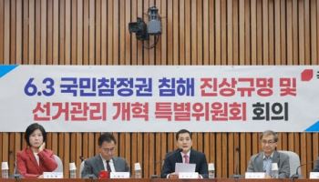 野선관위 개혁특위 '사전투표 폐지안' 당론 준비한다