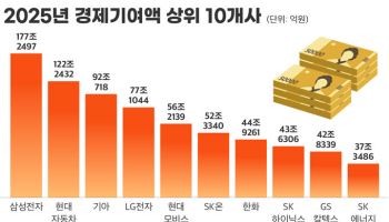 100대 기업 경제기여액 1731조…1위는 177조 삼성전자