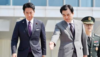 北, 한일 국방협력에 "멸망 불러올 망동…핵무력 강화해야"