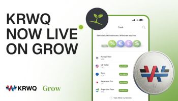 원화 스테이블코인 KRWQ로 美주식토큰 산다…그로우, RWA 서비스 출시