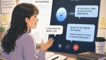 "찾았다 내 영어쌤"…GPT-라이브, 실시간 통역부터 프리토킹까지[잇:써봐]
