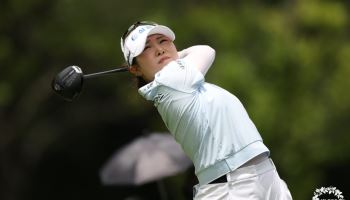 '버디 폭격기' 고지우, '약속의 땅' 강원 또 폭격…통산 4승 눈앞+8타 차 독주