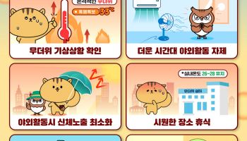 전국적 폭염 위험 확산…관계부처 대응상황 긴급 점검