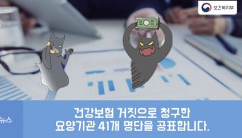 가짜 진료·환자 정조준…건보 거짓청구 2년 만에 집중 단속