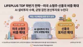"AI 랠리 참여하되 분산"…한화운용 TDF, 美소형주·신흥국 비중 늘린다
