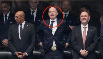 “와~ FIFA 회장이 또?”…축팬들 놀란 매경기 '중계화면 원샷', 왜