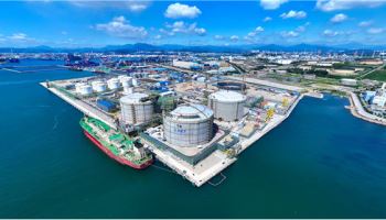 대우건설, 울산 북항 LNG 터미널 3단계 준공