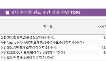 전공정·후공정·소부장 동반 강세…반도체 ETF 수익률 두각[펀드와치]