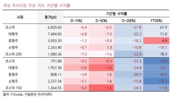 코스피, 하단 테스트 구간 진입…"6000선 초중반에서 지지력 확인할 것"