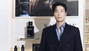 배우 허남준, 디올 뷰티 롯데 월드타워몰 부티크 방문