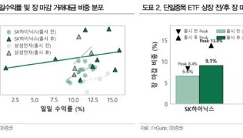 삼전·닉스 레버리지 ETF ‘왝더독’ 심화…“적정 몸집 5.5조원”