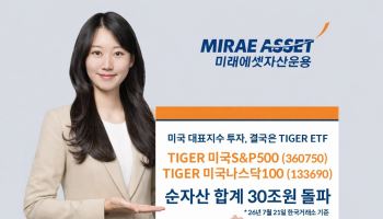 TIGER 미국S&P500·나스닥100 ETF, 순자산 30조 돌파