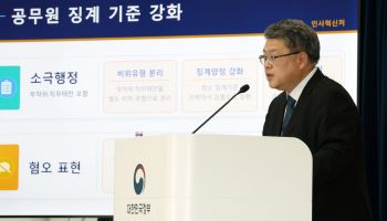 '혐오표현' 쓰는 공무원 최대 '퇴출'…소극행정 징계도 강화