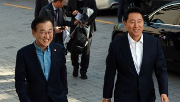 김윤덕-오세훈, 주택공급 위해 만났다…용산국제업무지구 등 논의