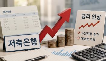 저축은행, 기준금리 인상에 조달 부담 '가중'…예보료까지 이중 압박