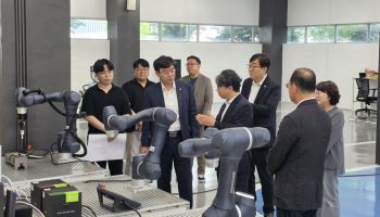 로봇산업진흥원, 안산 제조기업과 AI 로봇 자동화 논의