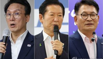 민주당 당심 레이스 개막…송영길·정청래 충청行, 김민석은 경남行
