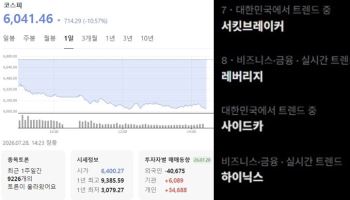"주식시장 학폭 터졌나", "사이드카=모닝콜"…개미들 '비명'