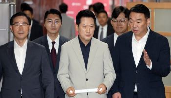 장동혁 "이재명, 연임 속내 드러나…진정한 내란"