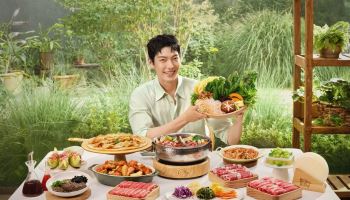 샤브올데이, 배우 김우빈과 동행 이어간다…전속모델 재계약