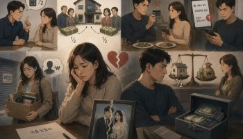 '반반 결혼' 4년…이혼할 때 재산도 정확히 반반인가요?