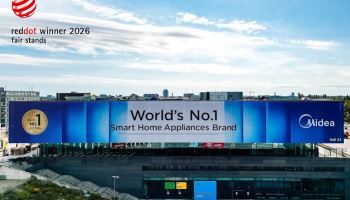 아이데틱, Midea IFA 2025 전시관으로 2026 레드닷 디자인 본상 수상
