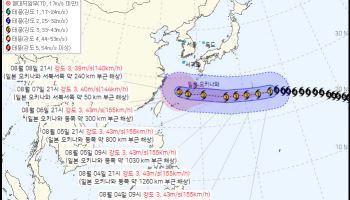 태풍 '돌핀'이 키운 폭염…수도권도 비상
