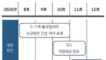 "미국 원전 '본게임' 시작…하반기 韓 원전주 주목"