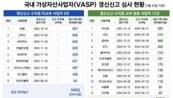 가상자산사업자 갱신 잇딴 지연…1년반 기다린 9곳 여태 '미수리'