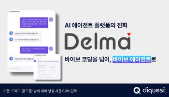 다이퀘스트, AI 에이전트 플랫폼 '델마' 대화형 기능 탑재