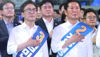 '제주·인천'서 웃은 김민석 “바람 불기 시작”…정청래 “역전할 것”